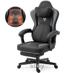 Heated Massage Computer Gaming Chair with Lumbar Support, Recliner