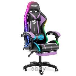 High-Quality Gaming Chair RGB Light Office Ergonomic Swivel Chair 2Point Massage