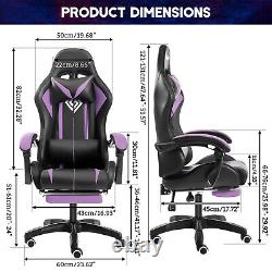 High-Quality Gaming Chair RGB Light Office Ergonomic Swivel Chair 2Point Massage