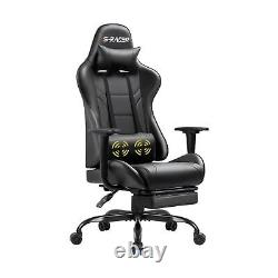 Homall Gaming Chair Massage Computer Office Chair Ergonomic Desk Chair with F