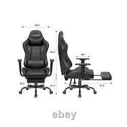 Homall Gaming Chair Massage Computer Office Chair Ergonomic Desk Chair with F