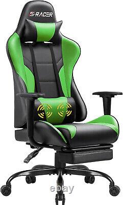 Homall Gaming Chair Massage Computer Office Chair Ergonomic Desk Chair with Foot