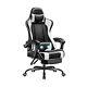 Homall Gaming Chair, Video Game Chair with Footrest and Massage Lumbar Suppor