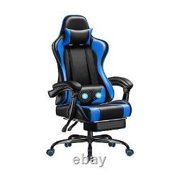 Homall Gaming Chair, Video Game Chair with Footrest and Massage Lumbar Suppor