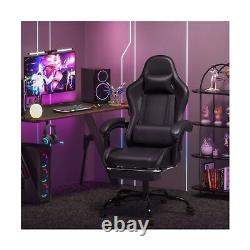 Homall Gaming Chair, Video Game Chair with Footrest and Massage Lumbar Suppor