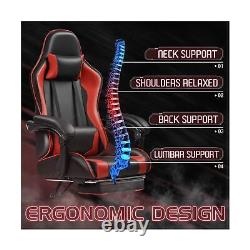 Homall Gaming Chair, Video Game Chair with Footrest and Massage Lumbar Suppor