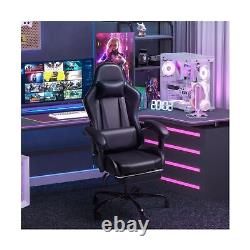 Homall Gaming Chair, Video Game Chair with Footrest and Massage Lumbar Suppor