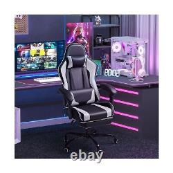 Homall Gaming Chair, Video Game Chair with Footrest and Massage Lumbar Suppor