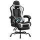 JUMMICO Gaming Chair Ergonomic Computer Chair with Footrest and Massage Lumba