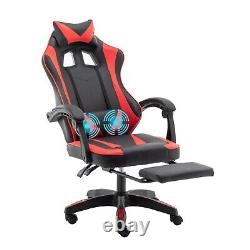 Massage Computer Gaming Chair Swivel Office Ergonomic Recliner Racing Chair Seat