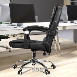 Massage Gaming Chair Ergonomic Reclining Executive Office Chair Massage Swivel