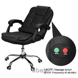 Massage Gaming Chair Ergonomic Reclining Executive Office Chair Massage Swivel