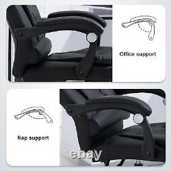 Massage Gaming Chair Ergonomic Reclining Executive Office Chair Massage Swivel