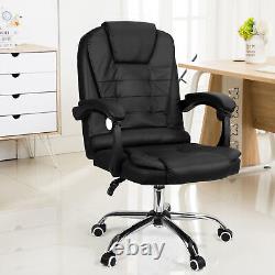 Massage Gaming Chair Ergonomic Reclining Executive Office Chair Massage Swivel