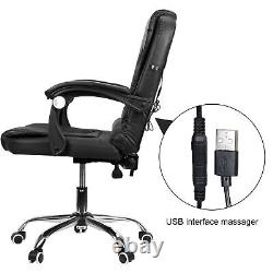 Massage Gaming Chair Ergonomic Reclining Executive Office Chair Massage Swivel