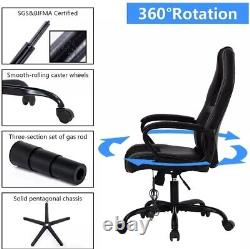 Massage Gaming Chair Office Chair Ergonomic Racing Desk Chair Swivel