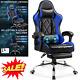 Massage Gaming Chair Office Executive Ergonomic Computer Desk Recliner 360° Seat