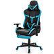 Massage Gaming Chair Reclining Racing Chair High Back withLumbar Support Footrest