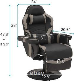 Massage Gaming Chair Reclining Video Game Chair