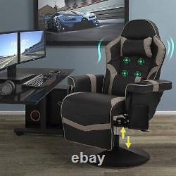 Massage Gaming Chair Reclining Video Game Chair