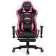 Massage Gaming Chair with Footrest