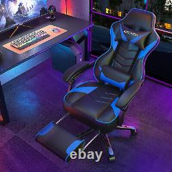 Massage Leather Gaming Racing Chair Ergonomic Swivel Computer Office Desk Chair