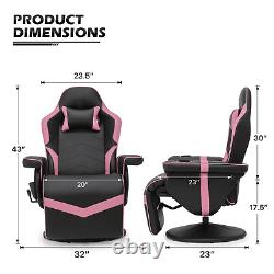 Massage Racing Chair BLUETOOTH SPEAKER Ergonomic Recliner Computer Gaming Seat