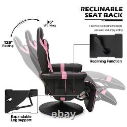 Massage Racing Chair BLUETOOTH SPEAKER Ergonomic Recliner Computer Gaming Seat