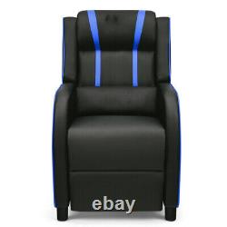 Massage Racing Gaming Single Recliner Chair