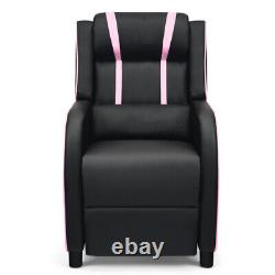 Massage Racing Gaming Single Recliner Chair