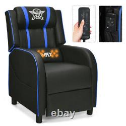 Massage Racing Gaming Single Recliner Chair