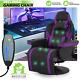 Massage Reclinable Gaming Chair Electric Home Computer Seat withBluetooth Speaker