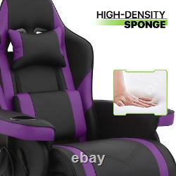 Massage Reclinable Gaming Chair Electric Home Computer Seat withBluetooth Speaker