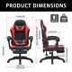 Massage Video Gaming Chair Ergonomic Computer Gamer Chair Racing Recliner Seat