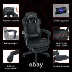 Office Chair ELECWISH Massage Gaming Chair Reclining Ergonomic Computer Gaming C