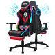 RGB Racing Gaming Chair With Speaker Massage Computer Office Chairs with Footrest