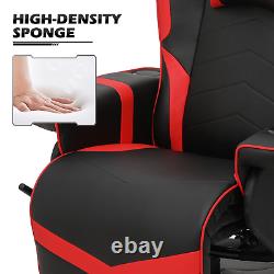 RecliningBLUETOOTH SPEAKERMassage Gaming Chair Ergonomic Office Computer Seat