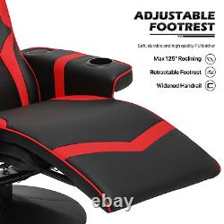 RecliningBLUETOOTH SPEAKERMassage Gaming Chair Ergonomic Office Computer Seat