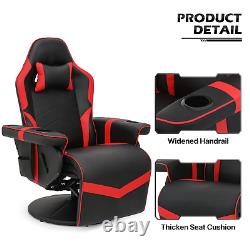 RecliningBLUETOOTH SPEAKERMassage Gaming Chair Ergonomic Office Computer Seat