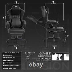 Vigosit Gaming Chair with Heated Massage Lumbar Support, Ergonomic Gaming Comput