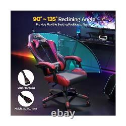 YOLEO Gaming Chair, Ergonomic Computer Chair with Massage Lumbar Support, Hig