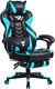 Zeanus Gaming Chair with Footrest Gamer Reclining Computer Chair with Massage Hi